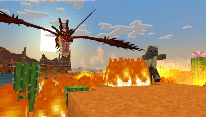 Minecraft How To Train Your Dragon screenshot 2