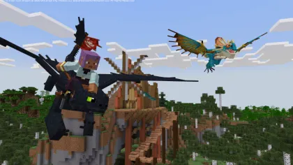 Minecraft How To Train Your Dragon screenshot 1