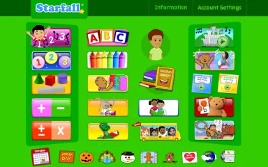 Starfall screenshot 1